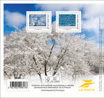 Collector 4 timbres - Les Exclusifs - Hiver - Lettre Verte