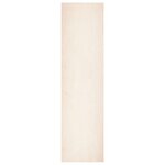 vidaXL Tapis doux à poils moyens et lavable HUARTE Beige 80 x 500 cm