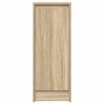 vidaXL Buffet chêne sonoma 29 5x34x76 cm bois d'ingénierie