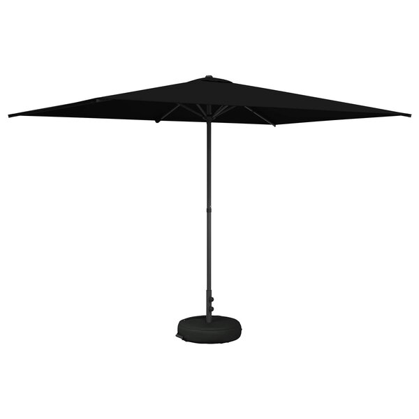 vidaXL Parasol de jardin avec base 200 x 300 cm Polyester