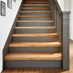 vidaXL Marches d'escalier 12 Pièces marron clair 90x30x2 cm chêne massif