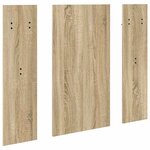 vidaXL Porte-manteau mural Montage mural Chêne sonoma 96 x 1 5 x 90 cm