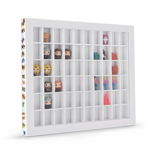 Boîte de rangement originale pour 60 figurines Surprise.