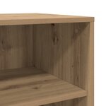 vidaXL Buffet Chêne artisanal 70x41x75 cm Bois d'ingénierie