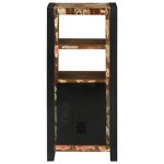 vidaXL Cabinet de Salle de Bain Marron Bois massif de récupération