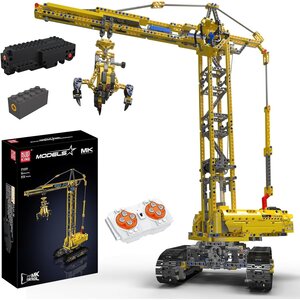 Mould King 17059 - Grue à tour sur chenilles télécommandée