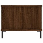 vidaXL Table basse chêne marron 90x50x40 cm bois d'ingénierie
