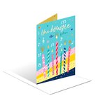 Carte Musicale D'anniversaire " 1 Bougie De Plus " - Draeger paris