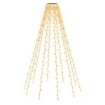 vidaXL Guirlande lumineuse filet d'arbre de Noël 250 LED 250 cm