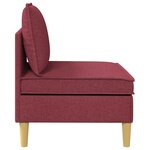 vidaXL Sofa avec rangement Tissu