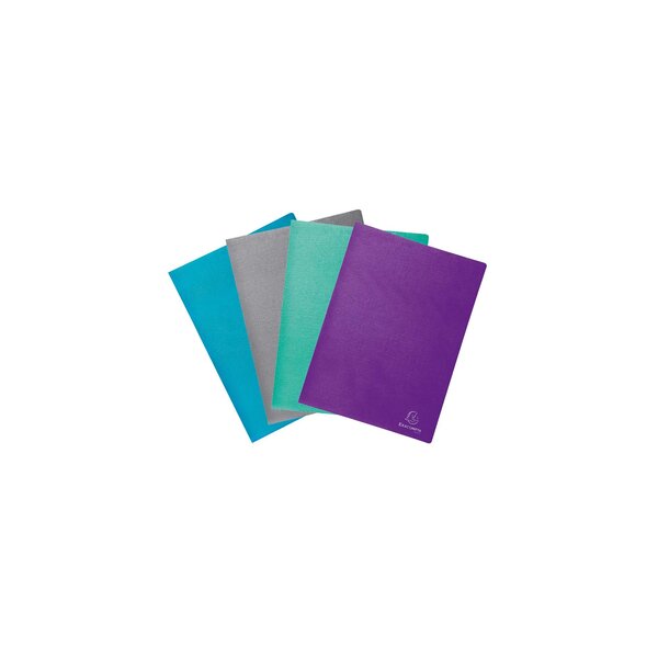Protège-documents Couverture Carte Semi Rigide Teksto 40 Vues - A4 - Couleurs Assorties - Exacompta