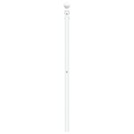 vidaXL Tête de lit métal blanc 80 cm