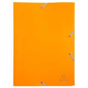 Chemise À Élastique 3 Rabats Polypropylène 4/10e Opaque Eco - A4 - Jaune - X 30 - Exacompta