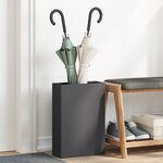 vidaXL Support d'umbrella noir 28x12x41 cm en acier