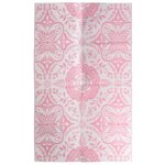 vidaXL Tapis d'extérieur ARAKIL rose 190x290 cm PP