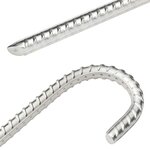 vidaXL Piquets de tente 6 Pièces 37 cm Ø10 mm acier galvanisé