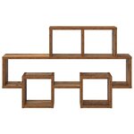 vidaXL Étagère Murale Bois ancien 82 x 15 x 51 cm Bois d'ingénierie