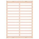 vidaXL Cadre de lit sans matelas 200x200 cm bois massif