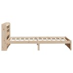 vidaXL Cadre de lit avec tête de lit sans matelas 90x190 cm