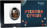 Monnaie PTERODACTYLUS Dinosauria Argent 500 Francs Cameroon 2025 (PRÉCOMMANDE)