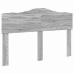 vidaXL Tête de lit Gris Sonoma 150 cm Bois d'ingénierie