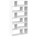 vidaXL Cloison de séparation blanc 100x33x187 5 cm bois d'ingénierie