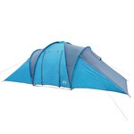 vidaXL Tente familiale à dôme 6 personnes bleu imperméable