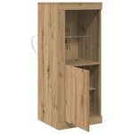 vidaXL Buffet Marron 41 x 37 x 100 cm Bois d'ingénierie
