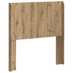 vidaXL Tête de lit Chêne artisanal Bois d'ingénierie