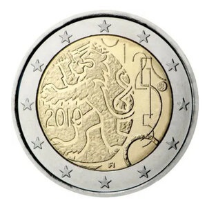 2 euros commémorative Finlande 2010 - Décret Finnois.