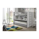 BONNY Compact80  Lits superposés 2 couchages Silver