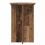 vidaXL Support de Plante 2 pièces Bois ancien Ø40 x 60 cm