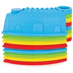 Pilsan 06-306 - Château de sable avec râteaux et moules