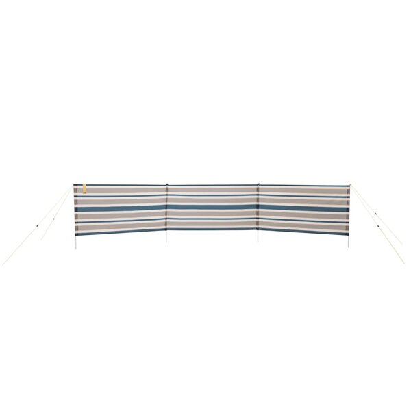 Easy Camp Brise-vent de plage Shore Bleu et sablonneux