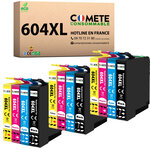 12 Cartouches 604 XL Epson Compatibles Comete, Entreprise Française