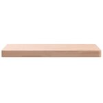 vidaXL Dessus de table 60x60x4 cm carré bois massif de hêtre