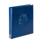 Album Half Penny avec 10 feuilles numismatiques. Couleur - Bleu