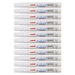 Marqueur Pointe conique moyenne PAINT Marker PX20 2 2 - 2 8mm Blanc x 12 UNI-BALL