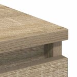 vidaXL Buffet chêne sonoma 80x35x76 cm bois d'ingénierie