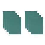 Protège-documents A4 Polypro 60 pochettes 120 vues Vert foncé x 8 EXACOMPTA
