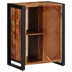 vidaXL Buffet multicolore 55x35x70 cm bois massif récupération