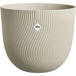 Pot de fleurs Sereh Rond 47 - Beige Ø 47 x hauteur 40 cm 100 recyclé
