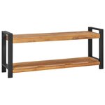 Banc banquette 120 cm bois de teck solide 02_0010931