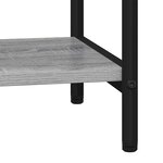 vidaXL Étagère Sonoma gris 40 x 30 x 109 cm Bois d'ingénierie