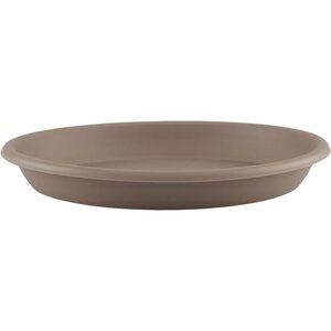 SOUCOUPE RONDE 26CM TAUPE