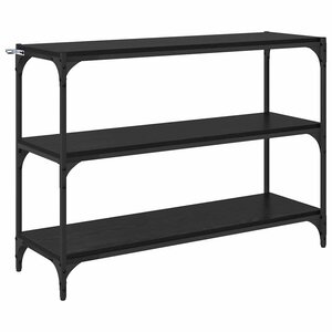 vidaXL Bibliothèque Chêne noir 40 x 33 x 70.5 cm Bois d'ingénierie