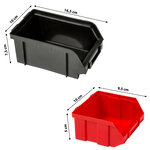 Tectake etagère murale avec 30 bacs de rangement