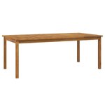 vidaXL Ensemble à manger de jardin 7 Pièces Bois d'acacia solide