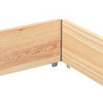 vidaXL Jardinière 150x100 cm bois de pin massif