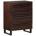 vidaXL Buffets 2 Pièces 60x34x75 cm bois massif de manguier